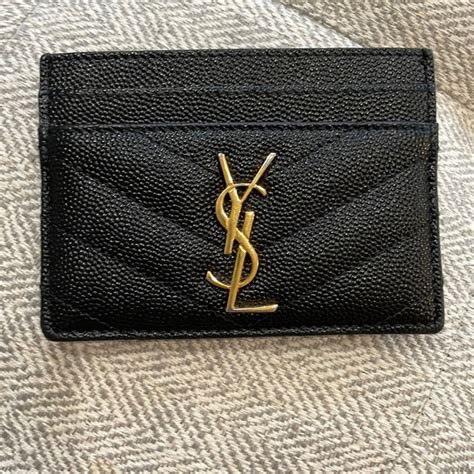 ysl card holder europe